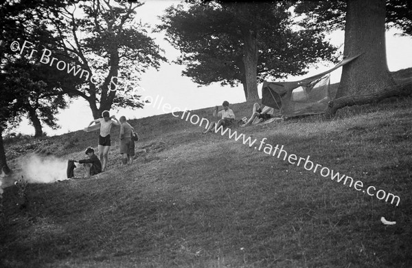 BOYS AT BOATERS HILL THE CAMP